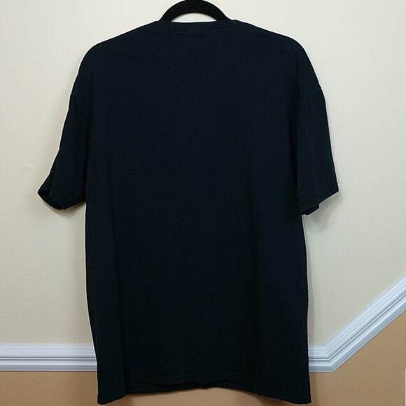 "Oldometer" Birthday Black T-shirt size Large - Picture 4 of 4